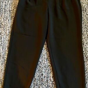 Express Super High WaistedBlack Ankle Dress Pants